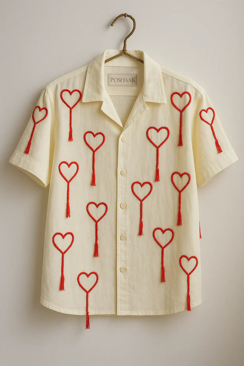 Premium Oversize Hanging Heart Shirt