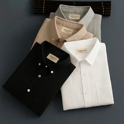 Men's Premium Line Linen Shirts (Pack Of 4)