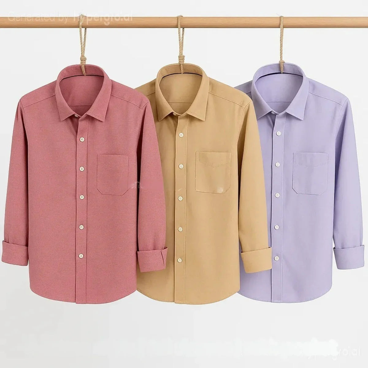 Combo Pack of 3 Men’s Formal Shirts – Stylish & Versatile Collection (Half & Full Sleeves, With/Without Pockets)