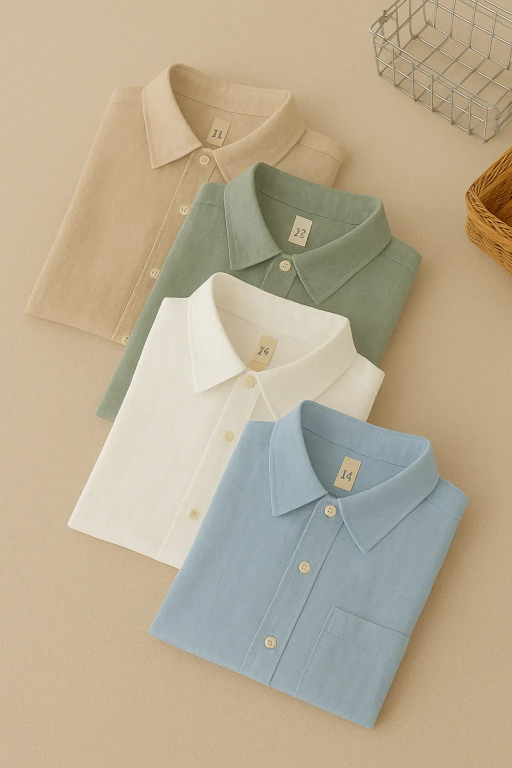 Mens Casual Men's Long Sleeve ( Pack of 4 )