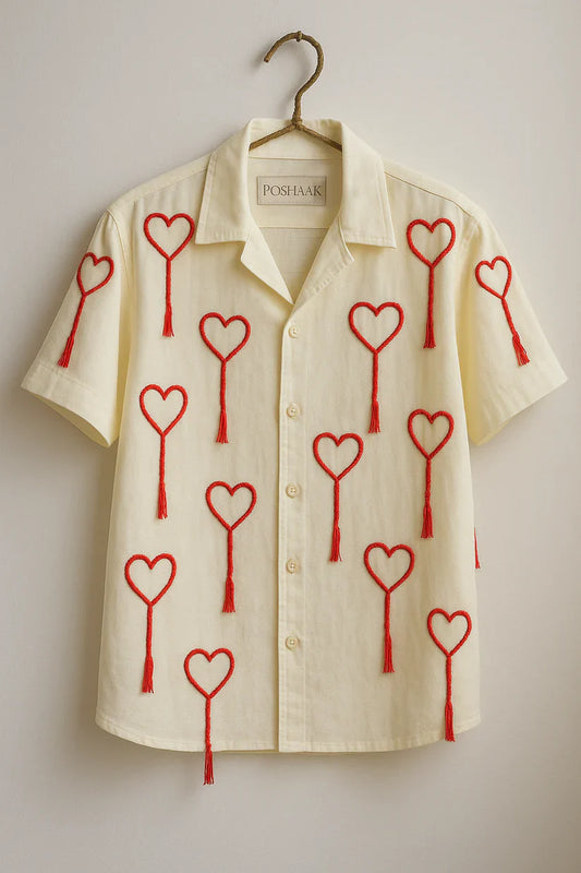 Premium Oversize Hanging Heart Shirt
